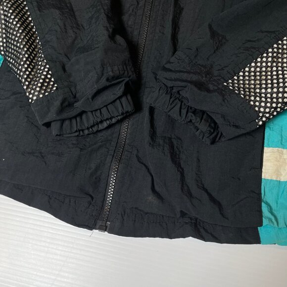 Vintage Champion Vancouver Grizzlies Windbreaker Jacket Women's XXL - Picture 8 of 9